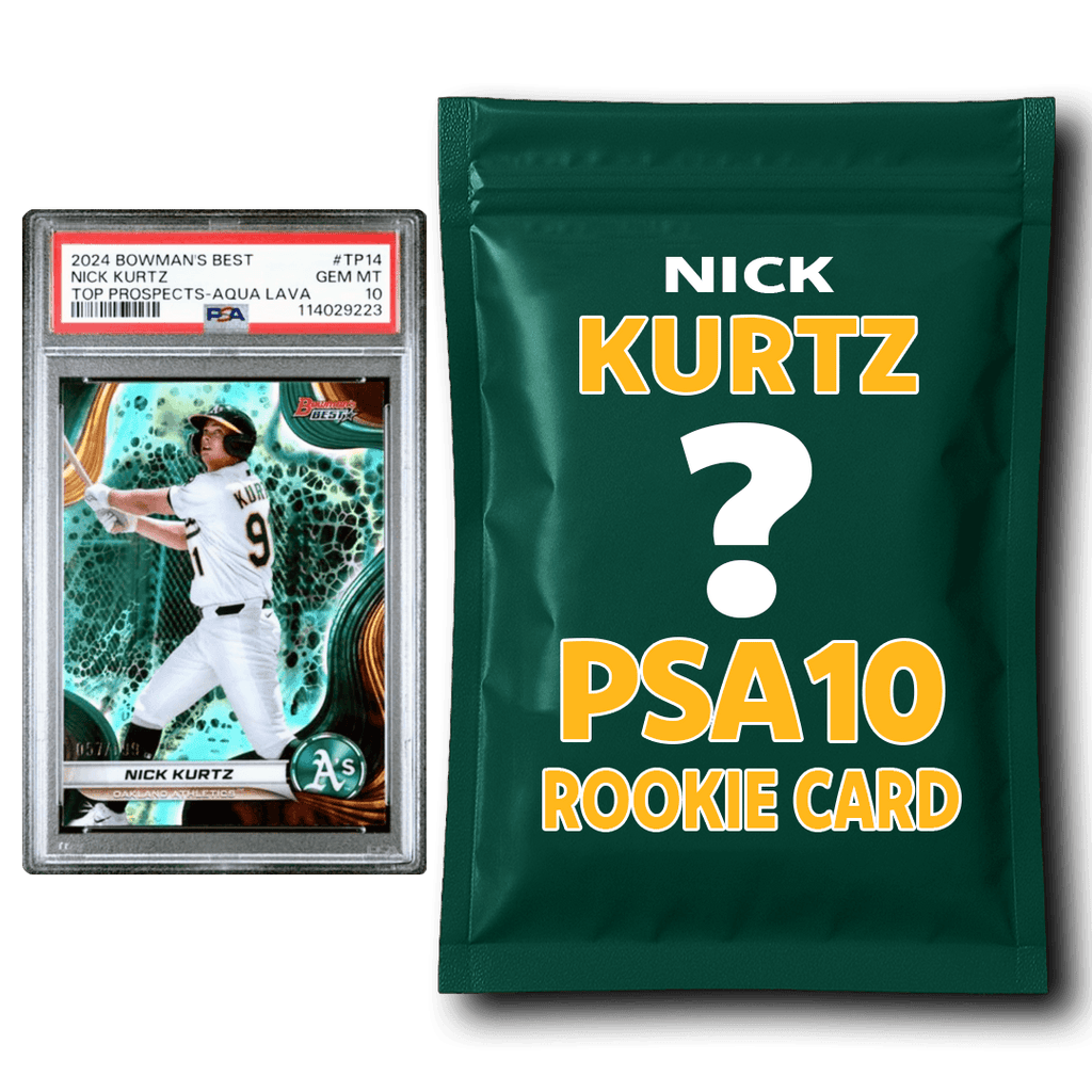 Nick Kurtz PSA 10 Graded Rookie Baseball Card Mystery Pack