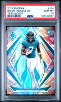 Graded 2024 Panini Phoenix Brian Thomas Jr #164 /299 Team Logos Rookie RC Football Card PSA 10 Gem Mint
