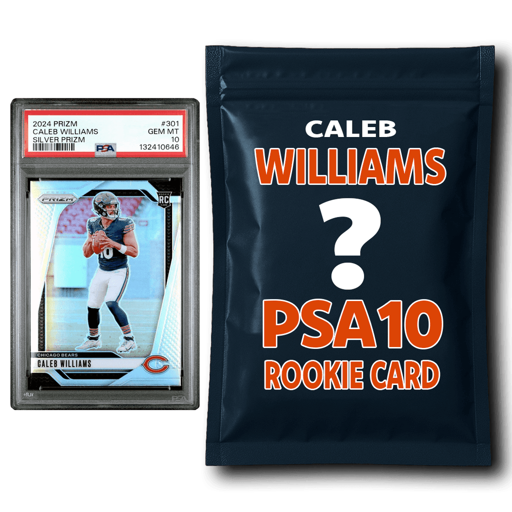 Caleb Williams PSA 10 Graded Football Rookie Card Mystery Pack