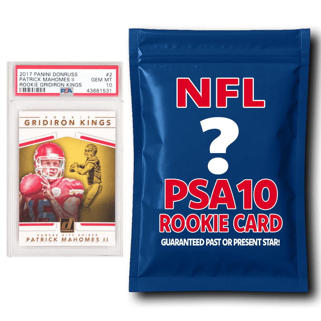 NFL PSA 10 Graded Rookie Card Mystery Pack