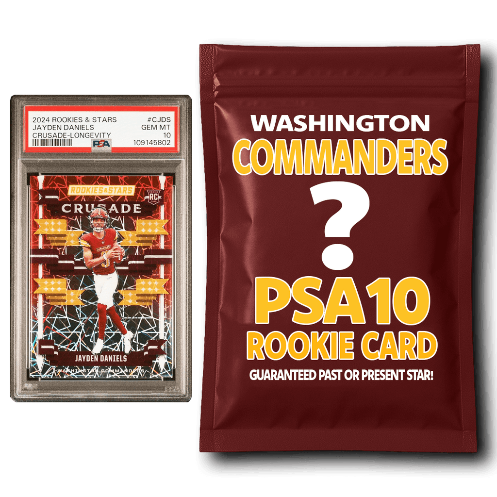 Washington Commanders PSA 10 Graded Rookie Card Mystery Pack