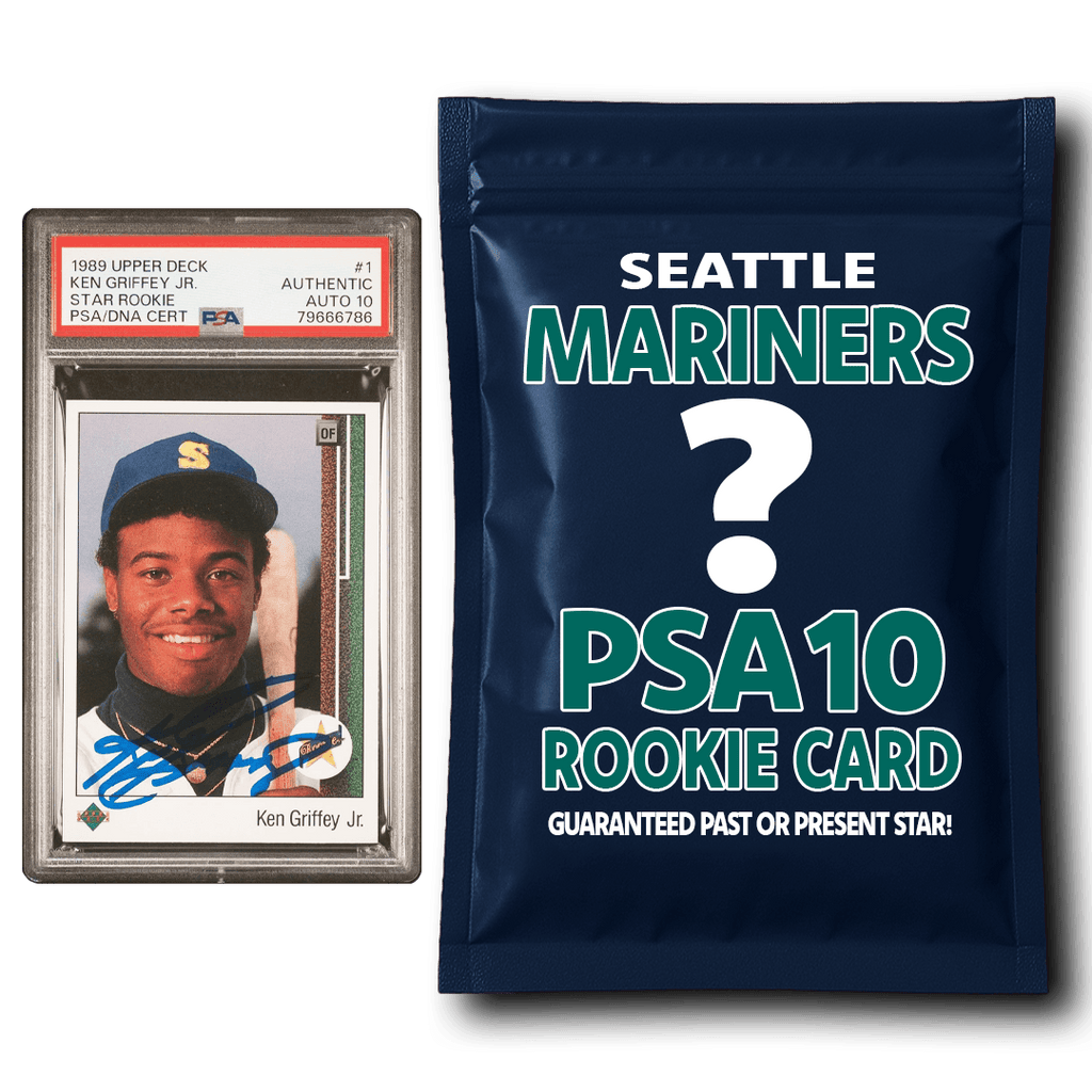 Seattle Mariners PSA 10 Graded Rookie Card Mystery Pack