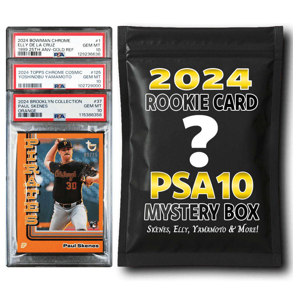 PSA 10 Graded 2024 MLB Baseball Rookie Card Mystery Box (Skenes, Elly, Holiday & More!)
