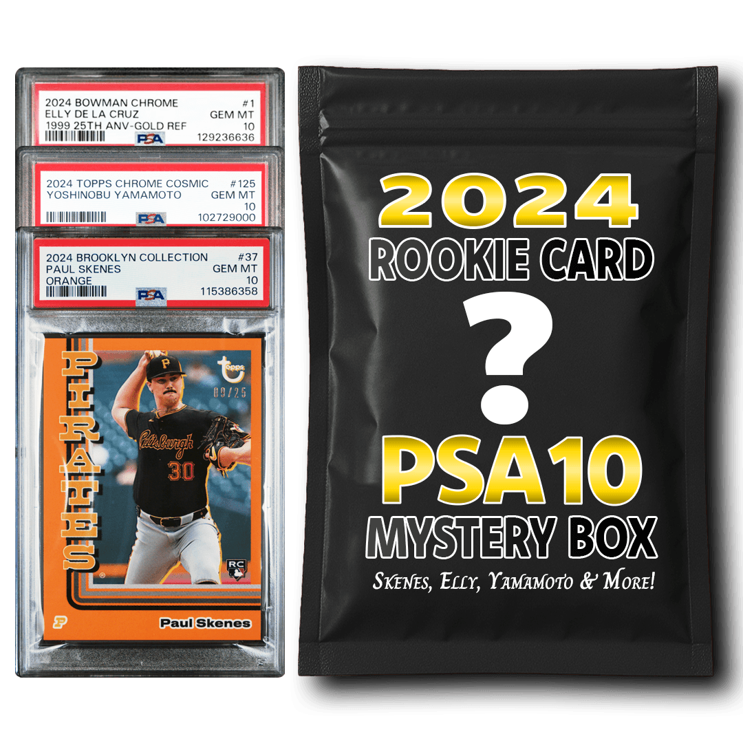 PSA 10 Graded 2024 MLB Baseball Rookie Card Mystery Box (Skenes, Elly, Holiday & More!)