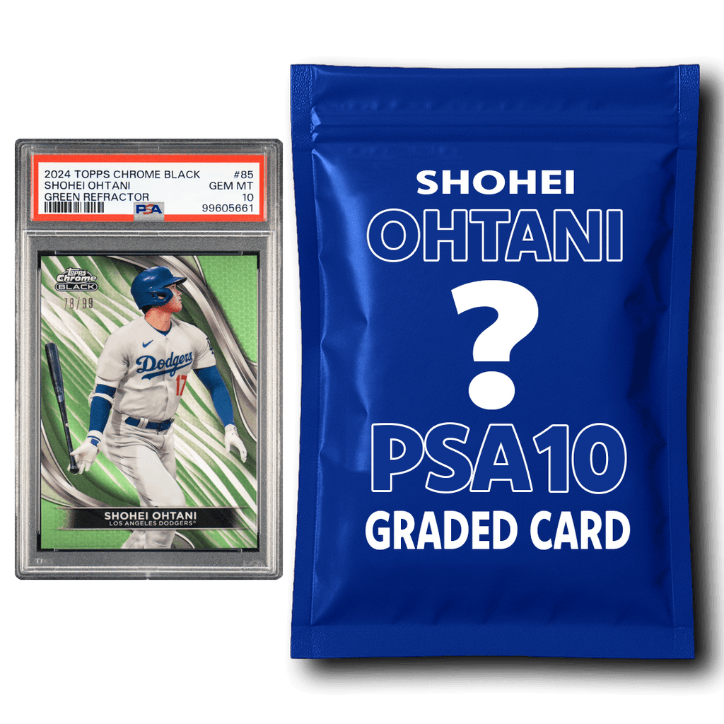 Shohei Ohtani PSA 10 Graded Los Angeles Dodgers Baseball Card Mystery Pack