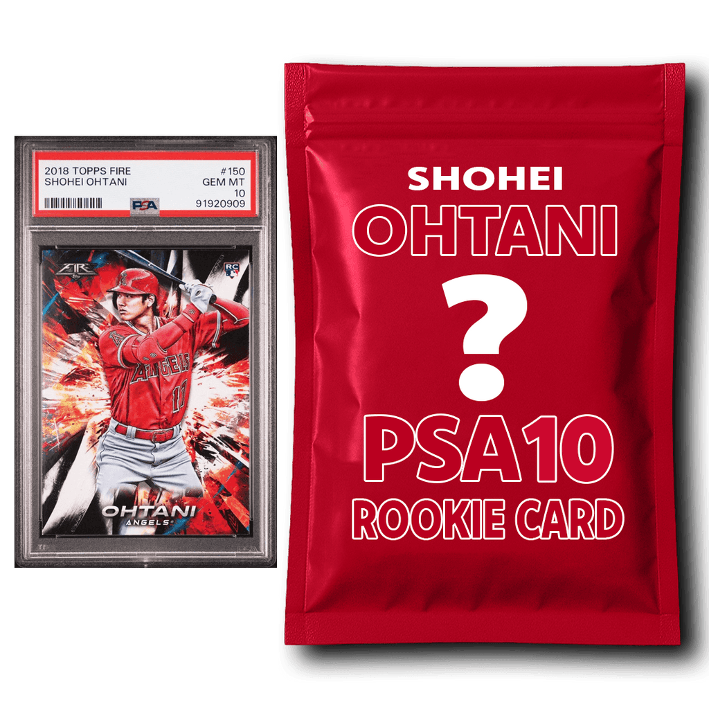 Shohei Ohtani PSA 10 Graded Rookie Baseball Card Mystery Pack