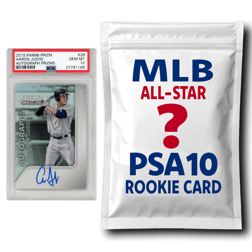 PSA 10 Graded MLB All-Star Baseball Rookie Card Mystery Pack
