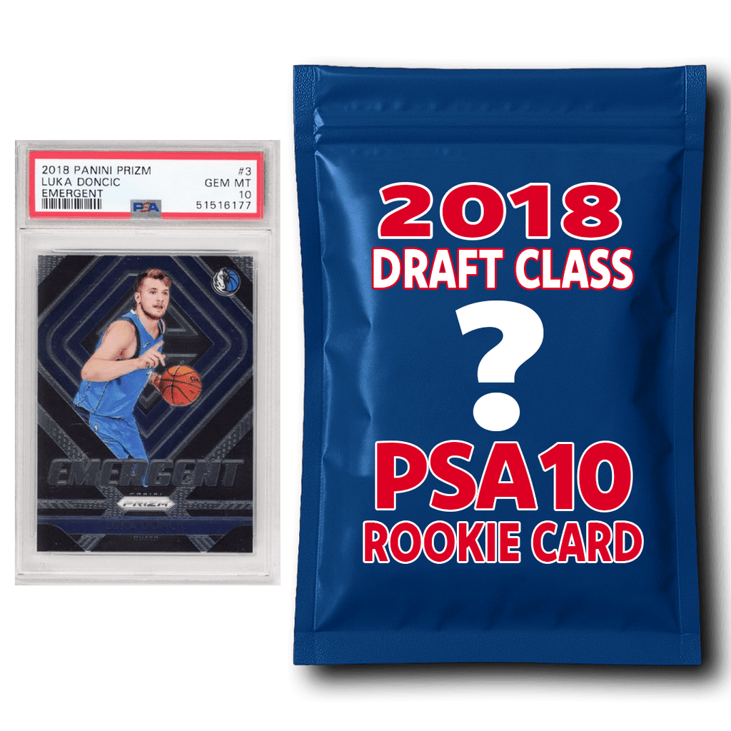 PSA 10 Graded 2018 NBA Draft Class Rookie Basketball Card Mystery Pack