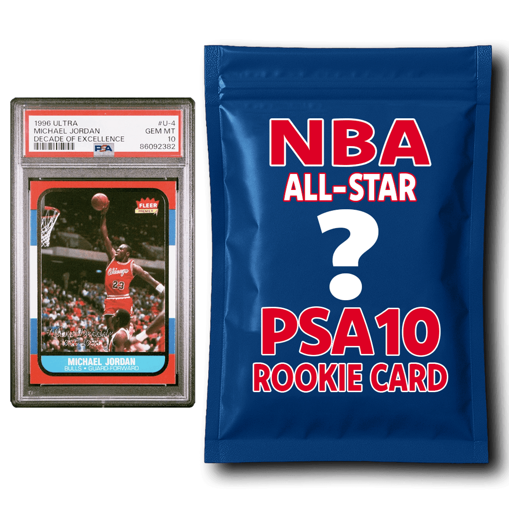 PSA 10 Graded NBA All-Star Basketball Rookie Card Mystery Pack