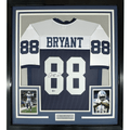Framed Autographed/Signed Dez Bryant 35x39 Dallas Thanksgiving Day Football Jersey Beckett BAS COA