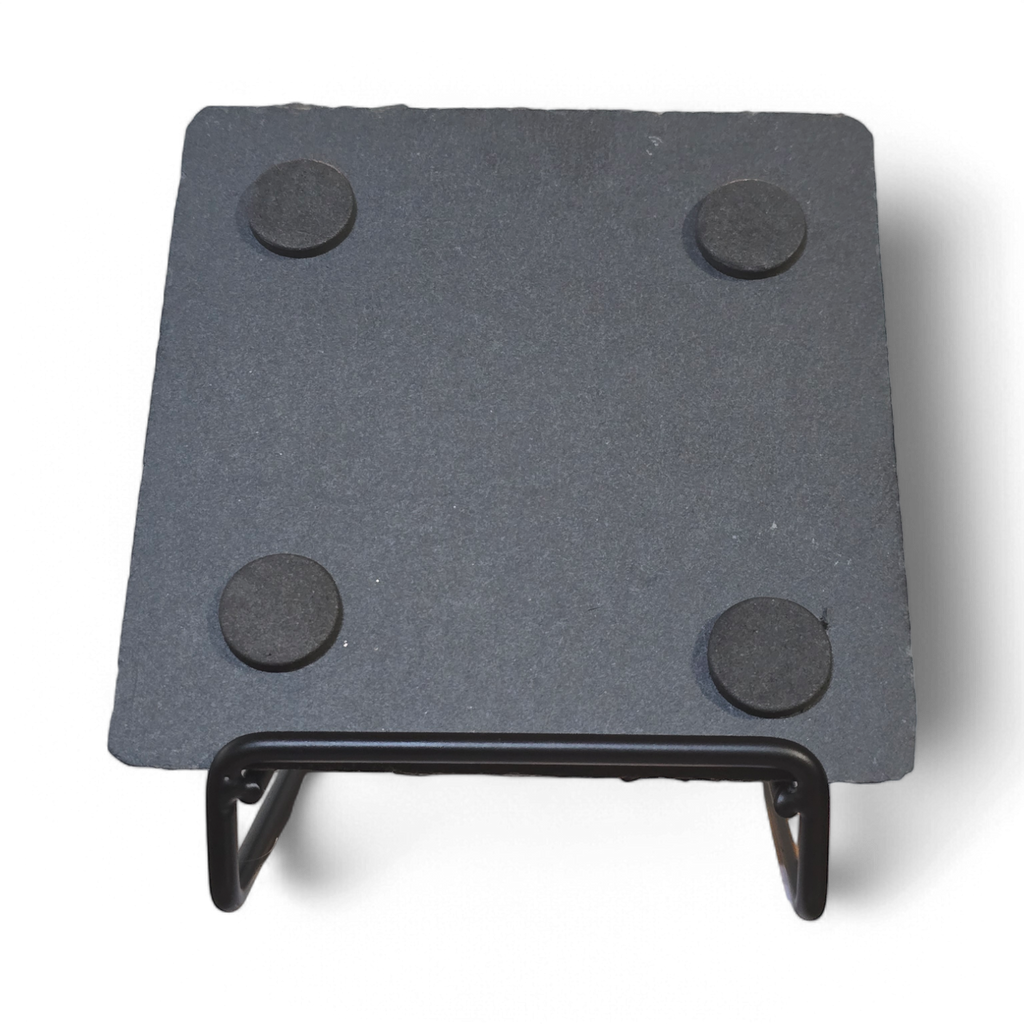 Blanton's Coaster Set of 5 Slate or 4 Wood & Metal