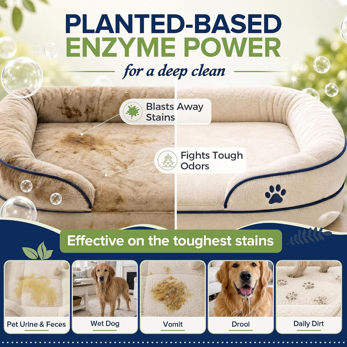Enzyme Pet Laundry Detergent – 100 Loads, 3 lb