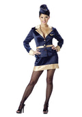 Fly Me Stewardess Deluxe Adult Sexy Costume Size XS