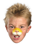Rubber Tiger Nose on Elastic Band Funny Costume Accessory