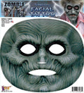 Zombie Temporary Facial Tattoo