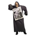 Tarot Card Skull Death Reader Adult Costume 44'' Chest
