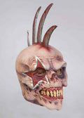 Razor Rocker Skull with Mohawk Adult Mask