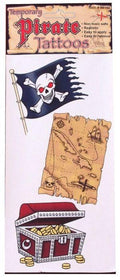 Pirate Fake Temporary Tattoos