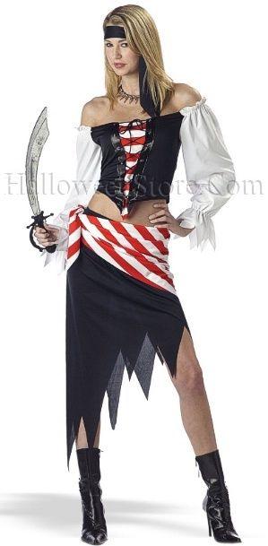 Ruby the Pirate Beauty Teen Costume Junior 3-5