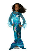 Blue Magical Mermaid Toddler Girls Child Costume Size 2-4