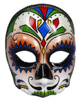 Men's Day Of The Dead Male Multi Colored Costume Mask