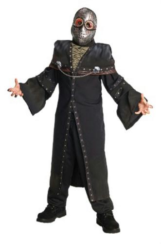 Horrorland Dark Ghoul Costume And Mask Costume Medium Size 8-10
