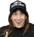 Excellent! Wayne's World Wig and Hat Costume Accessory Kit