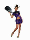 Women's Fortune Cookie Chinese Sexy Adult Costume Size
