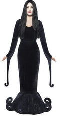 Duchess of the Manor Adult Long Black Costume Dress Size Large