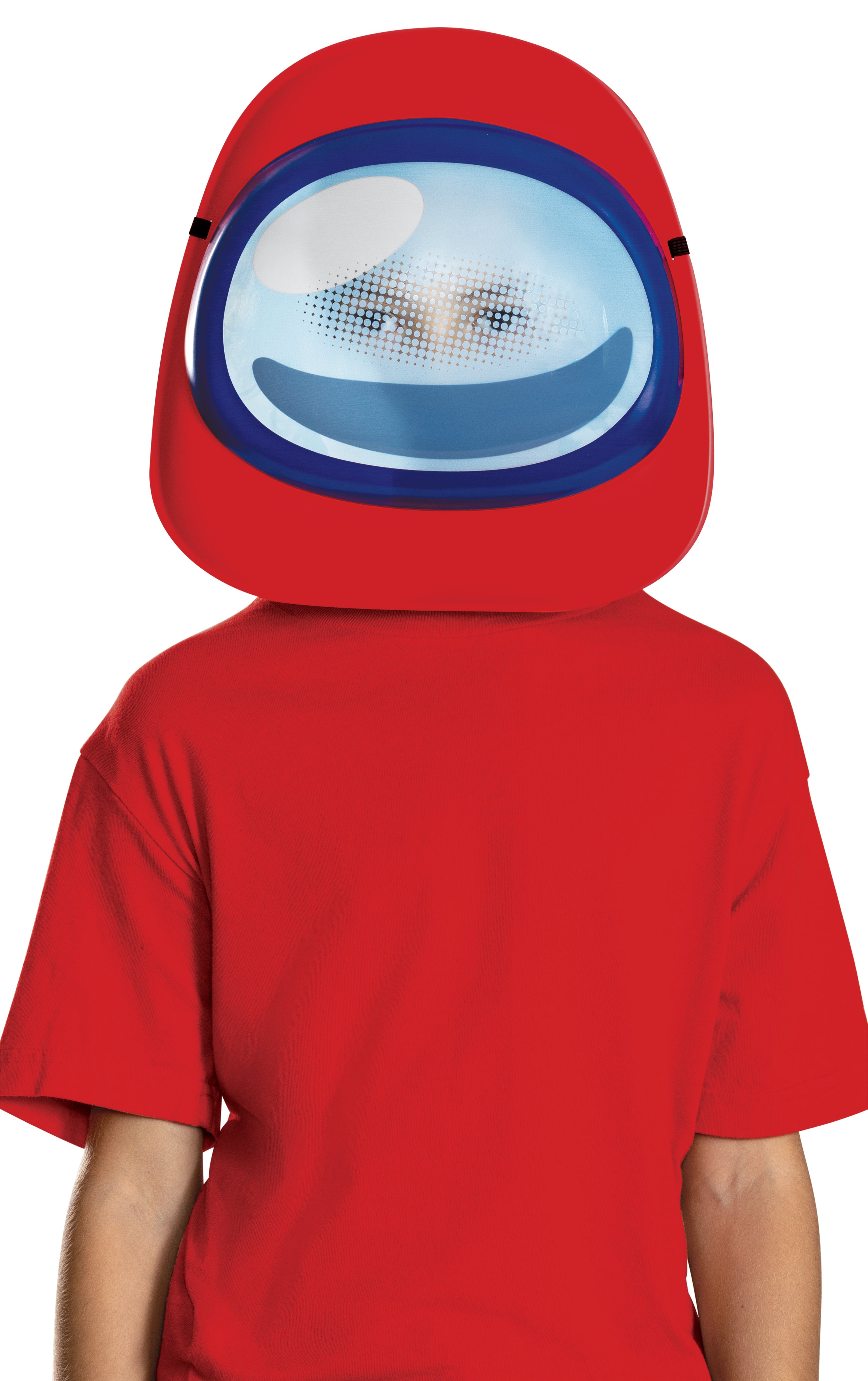 Red Imposter Among Us Unisize Costume Mask Officially Licensed 8+