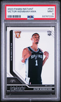 Graded 2023 Panini Instant Victor Wembanyama #544 Rookie RC Basketball Card PSA 9 Mint