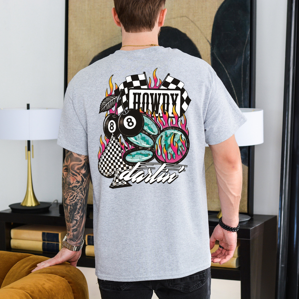 Howdy Darlin Retro Western T-Shirt – Funny Southern Charm Graphic Tee