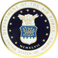 AIR FORCE Color Medallion, Air Force Medallion