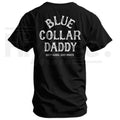 "Blue Collar Daddy" – Rugged American Worker Heritage Graphic Top