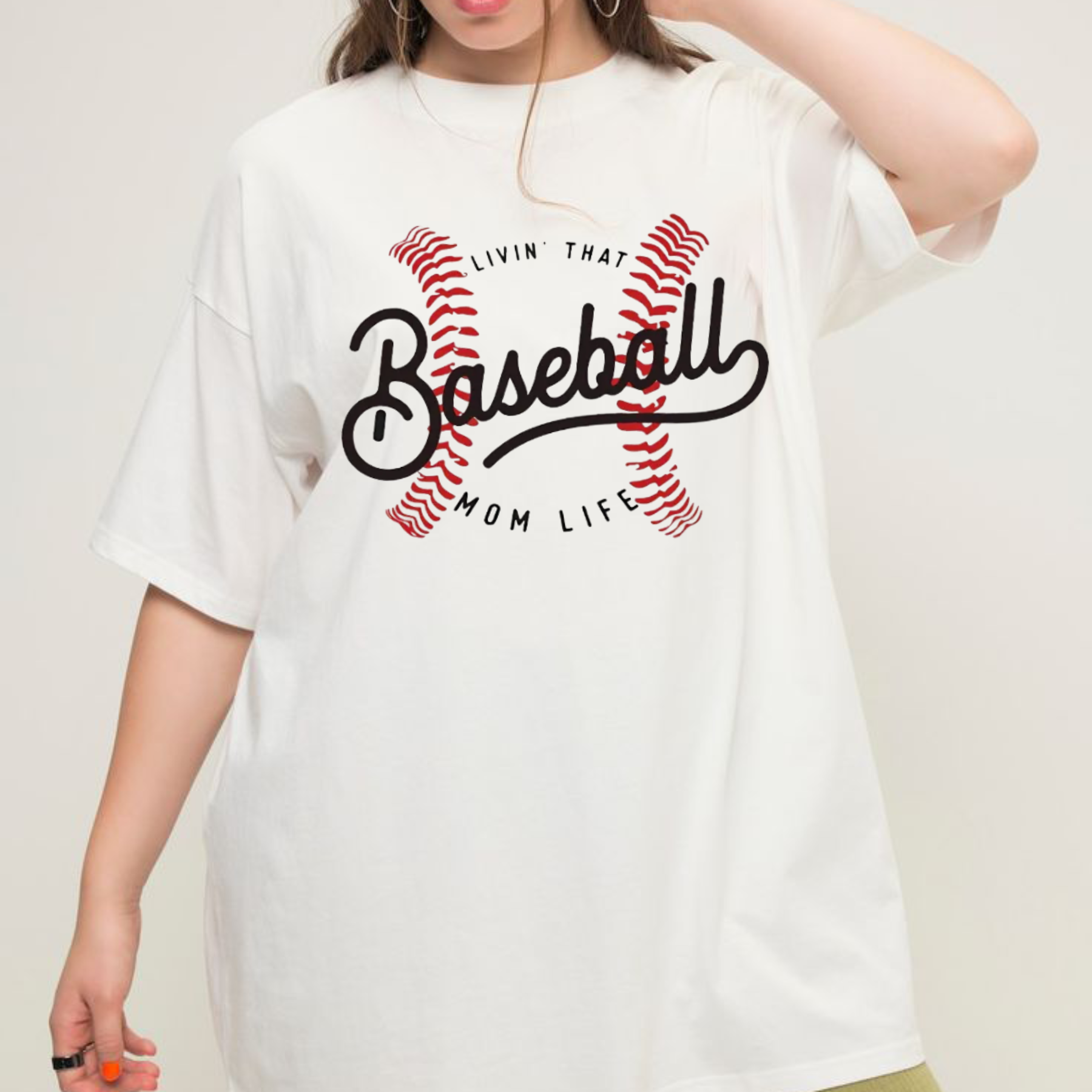Livin' That Baseball Mom Life T-Shirt