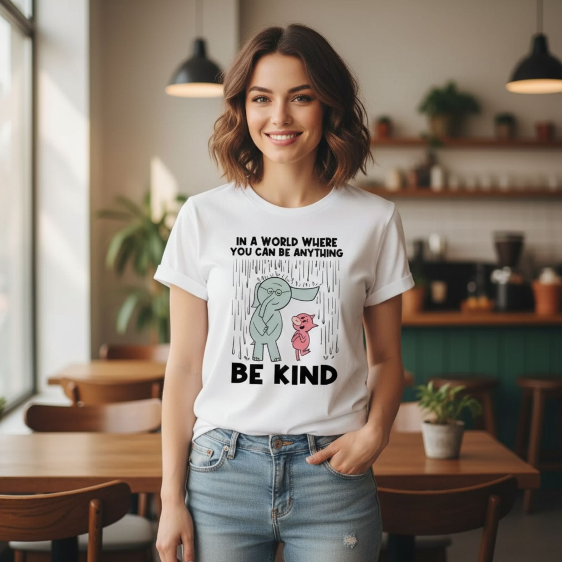 "Be Kind" Teacher & Golf Enthusiast T-Shirt – Aesthetic Educator Graphic Tee, Premium 100% Cotton Sportsmanship Top, Made in USA