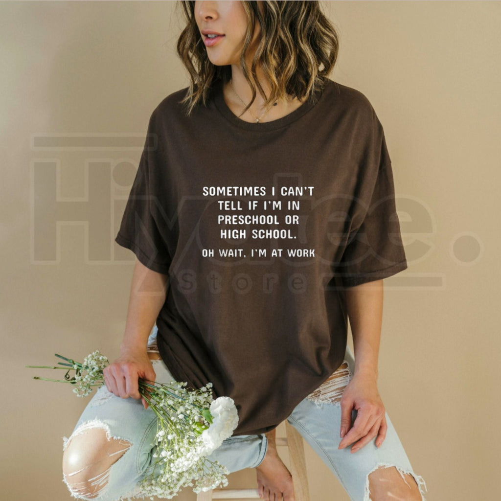 "Office Humor" Funny Corporate Quote – Premium 100% Cotton Black Top