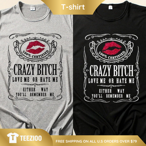 Vintage 90s Style "Love Me Or Hate Me" Lips Tee