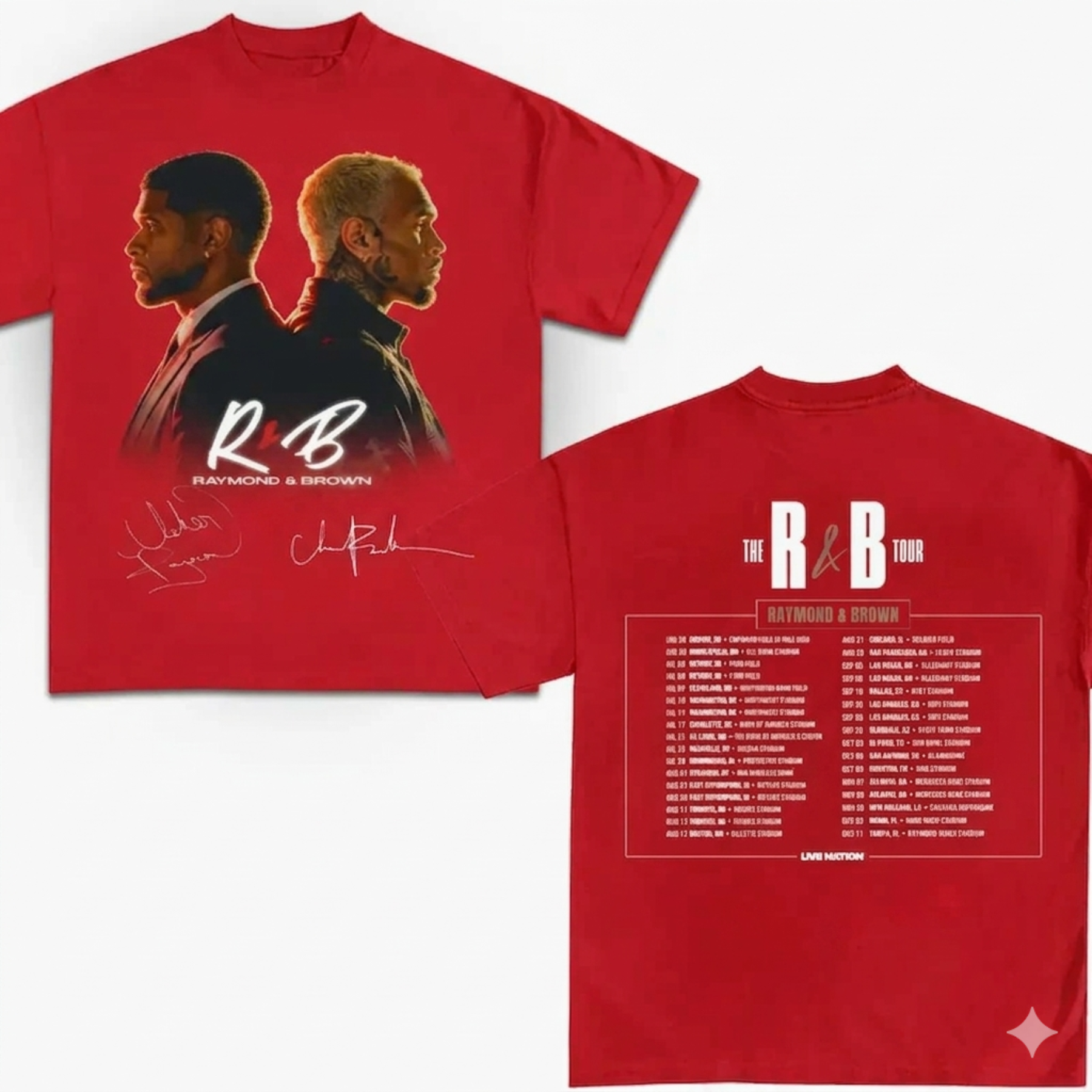 The R&B Tour 2026 Graphic T-Shirt