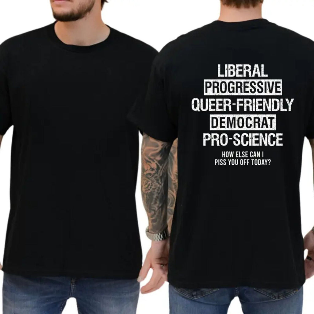 Pro-Science & Inclusive Values T-Shirt – Progressive Graphic Tee, Unisex Cotton Shirt