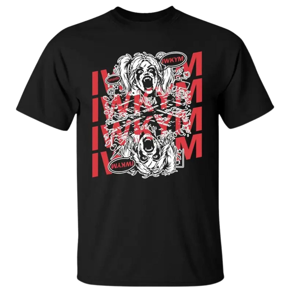 "Dungeon Crawler Carl" Samantha IWKYM & Princess Donut Funny Quote Top – Iconic LitRPG Graphic Tee, Premium 100% Cotton Crawler Apparel, Made in USA
