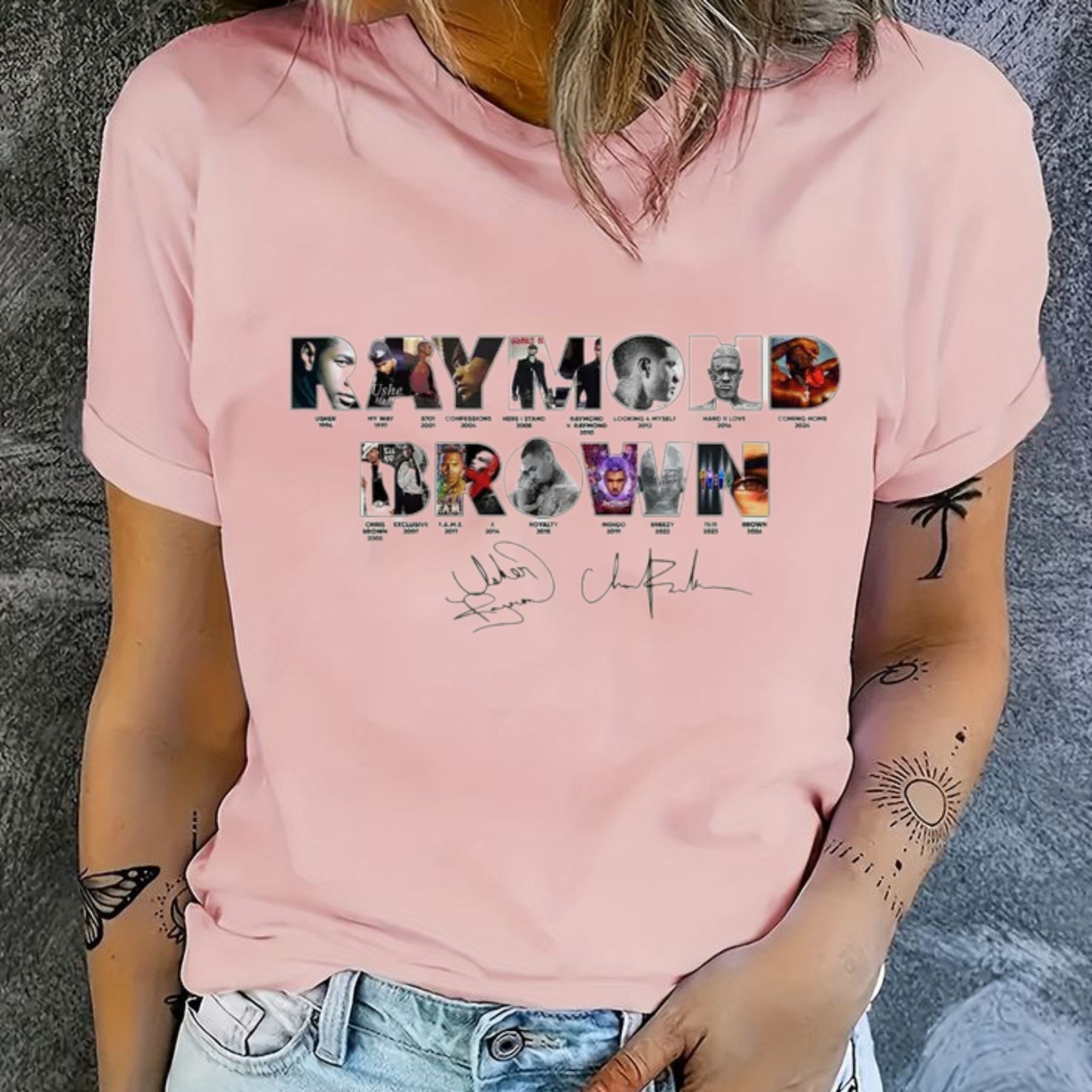 Raymond & Brown Inspired R&B T-Shirt – Retro Music Tribute Graphic Tee, Unisex Cotton Shirt