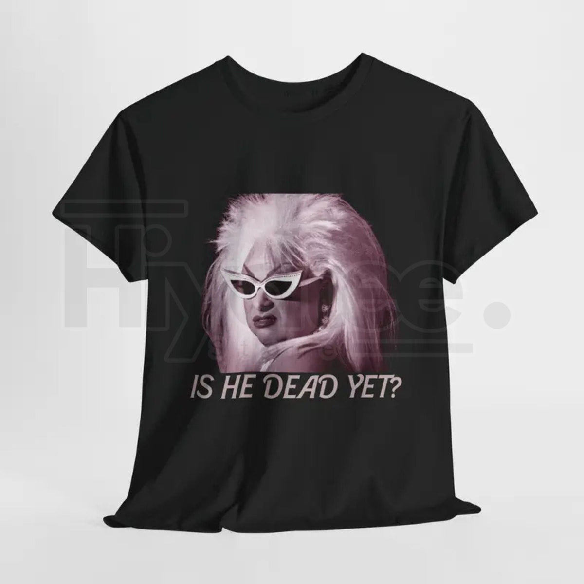 "Divine – Is He Dead Yet?" – Sassy Retro Cult Classic Graphic Top
