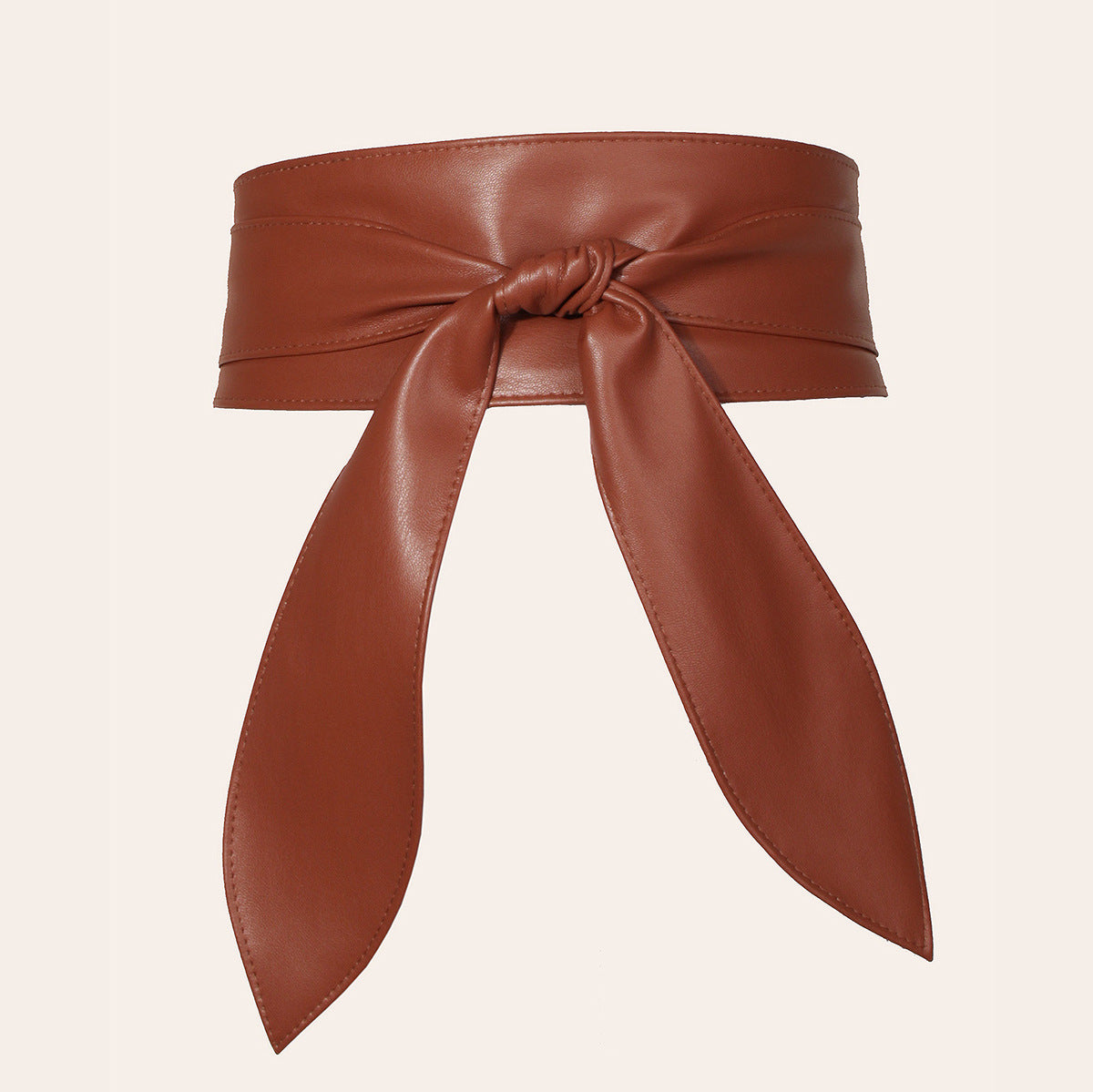 Amazon Cross-border Women's Wide Waist Cover Soft All-match Elegant Bow Ribbon Super Long In Stock Tie Belt