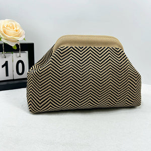 Slanted Black Khaki Color
