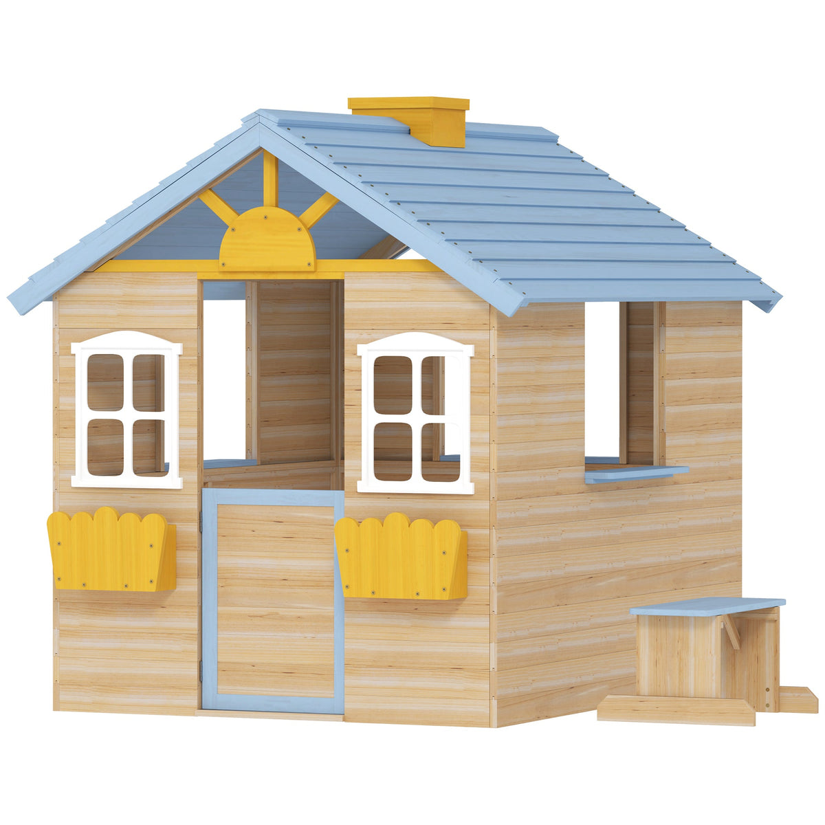 Bluebell Garden Wooden Playhouse