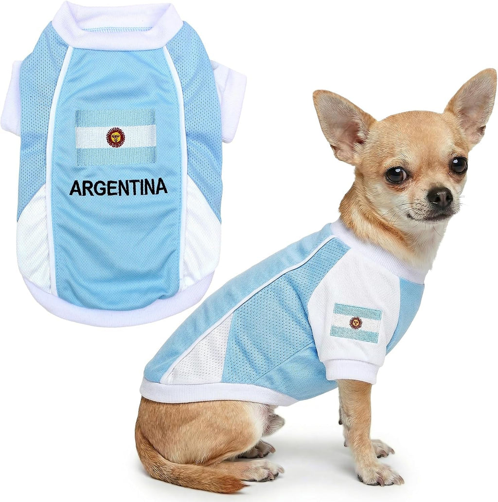 Parisian Pet Breathable Mesh Soccer Jersey for Dogs, XS–5XL