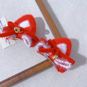 5 Red Cat Ears