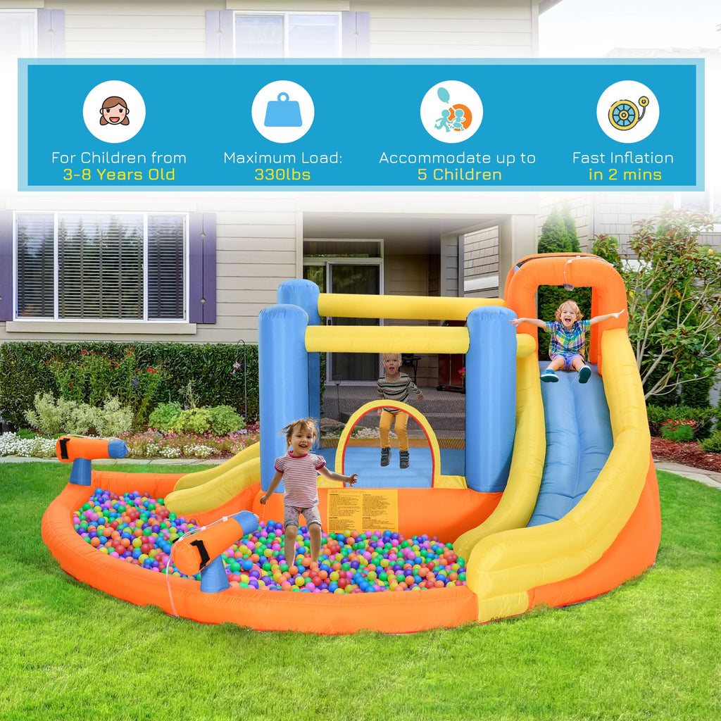 Splash Castle 5-in-1 Bounce House