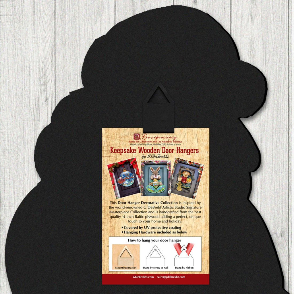 Be Thankful Turkey Sitter Door Decor by Jamie Mills-Price - Thanksgiving Halloween Decor - 8457702H